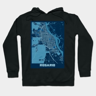 Rosario - Argentina Peace City Map Hoodie